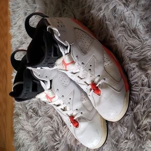 Nike Air Jordan VI 6 Retro White Infrared 23 11.5